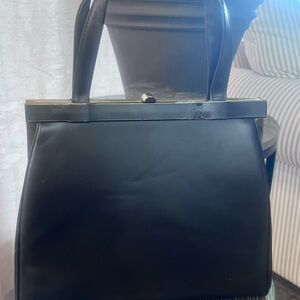 Verdi brown leather handbag - vintage